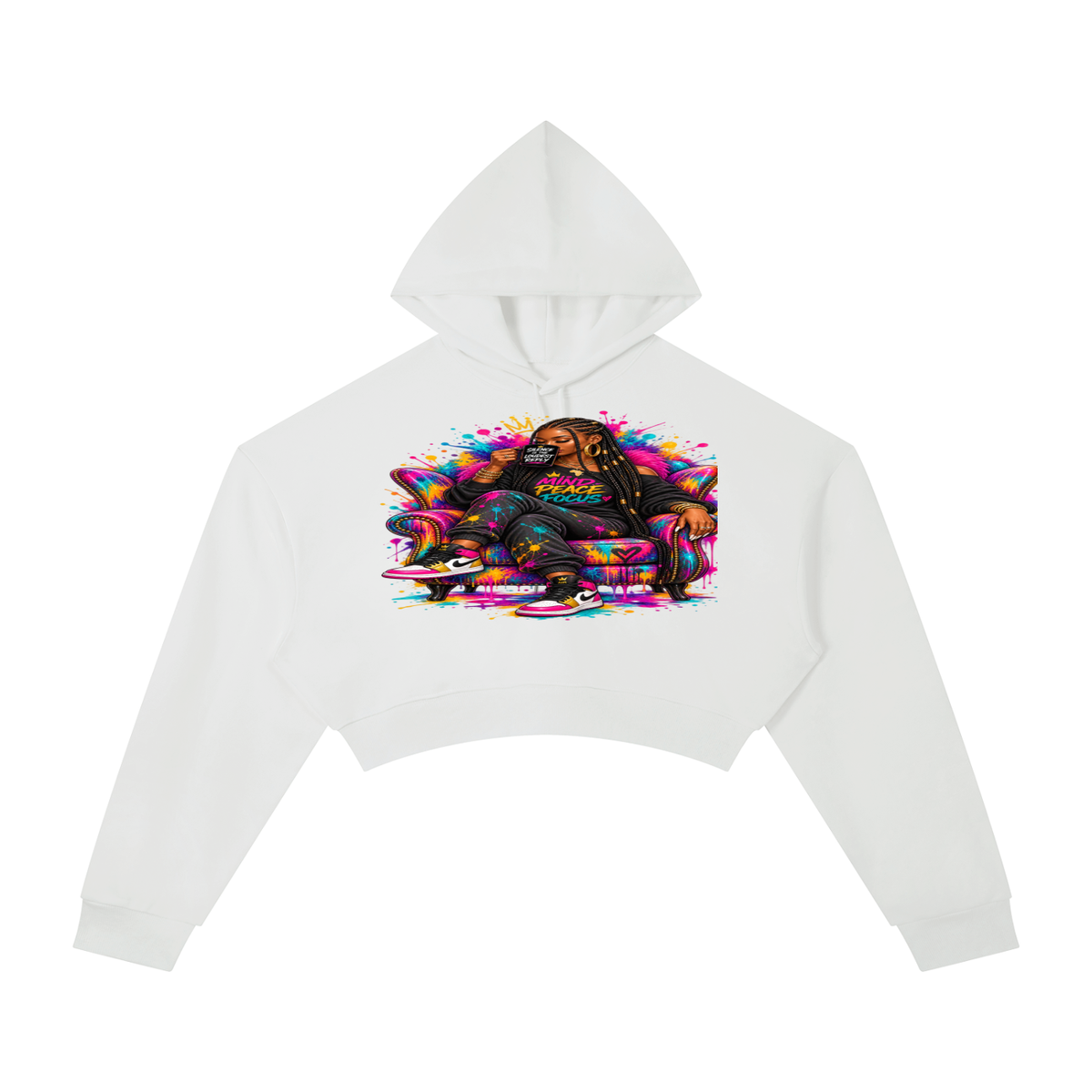 Essential Cropped Hoodie