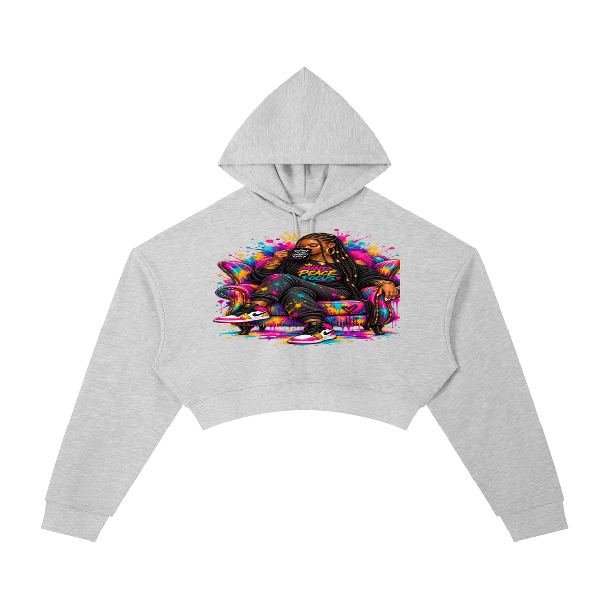 Essential Cropped Hoodie