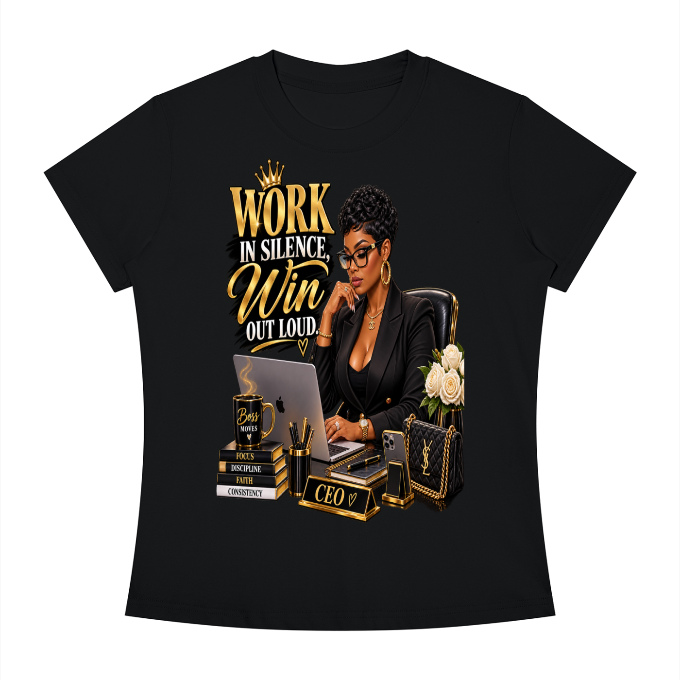 Women's Slim Fit Crewneck T-Shirt