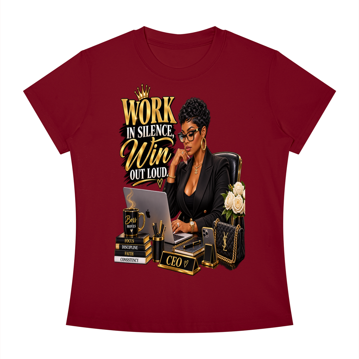Women's Slim Fit Crewneck T-Shirt