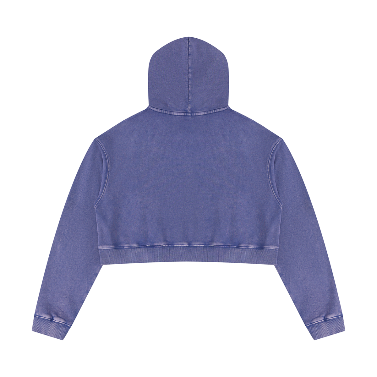 Women’s Mineral Washed Crop Hoodie