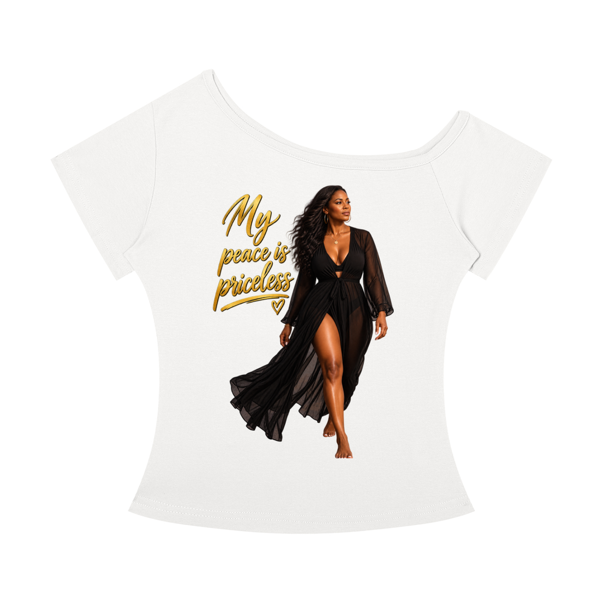 Women’s Off-the-Shoulder T-Shirt