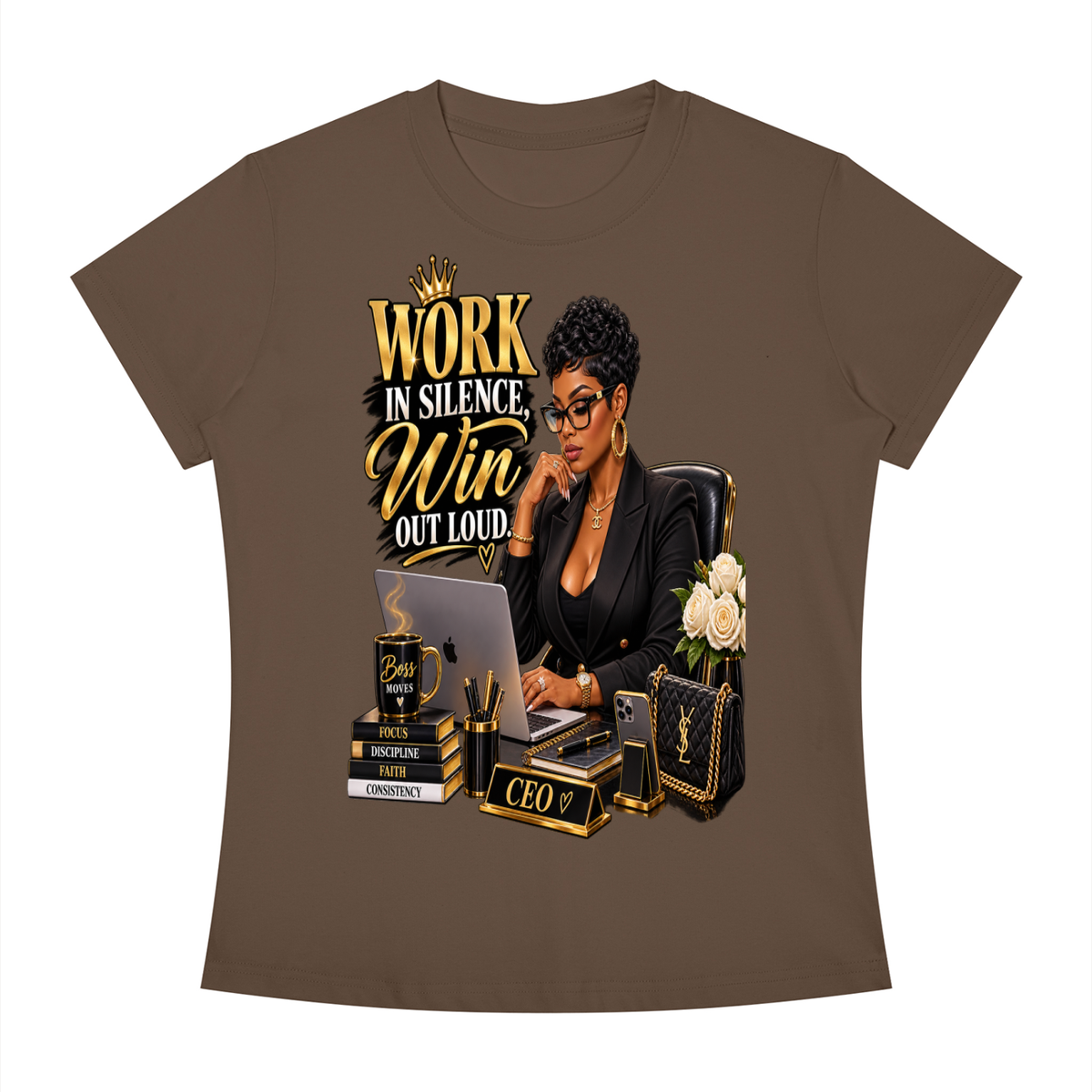 Women's Slim Fit Crewneck T-Shirt