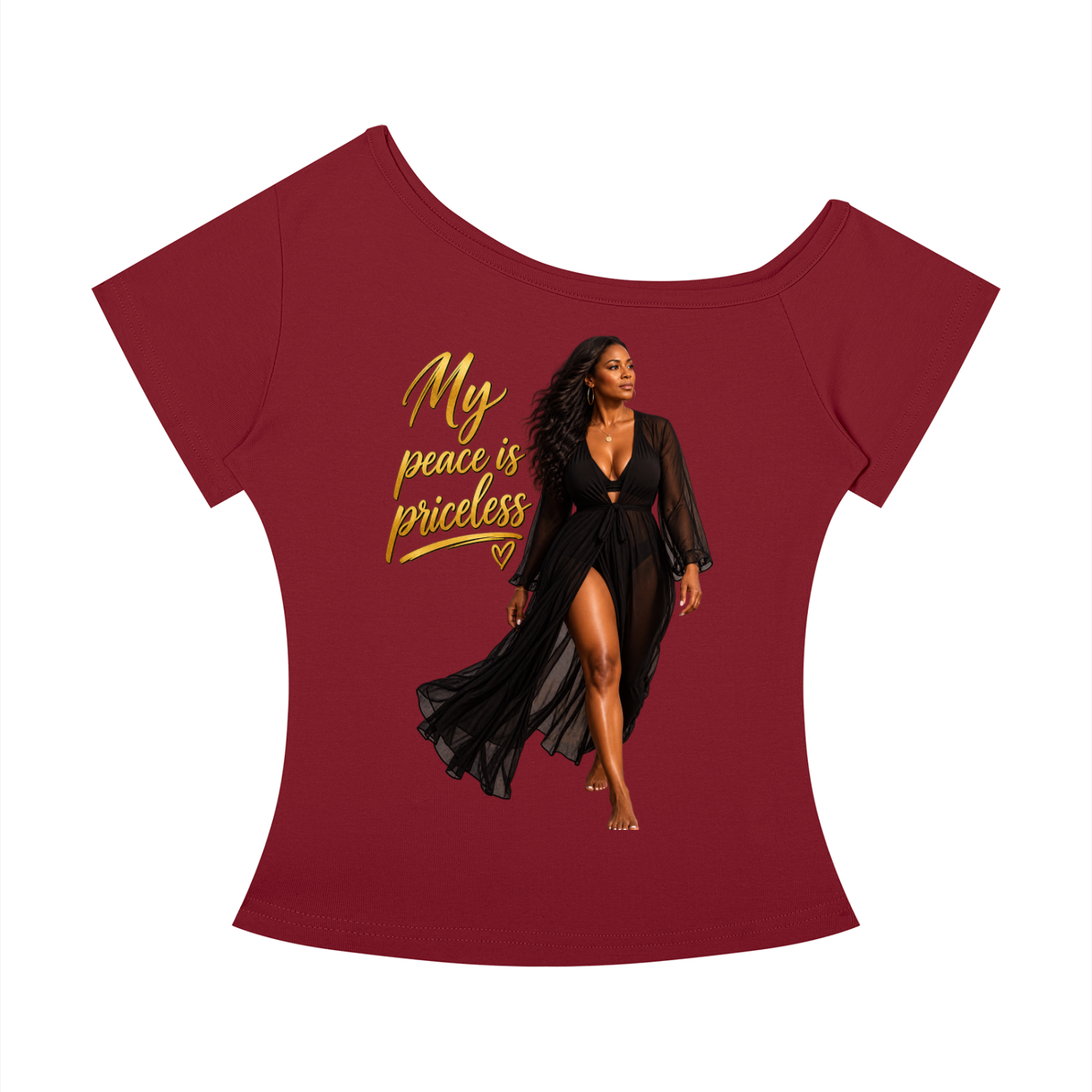 Women’s Off-the-Shoulder T-Shirt