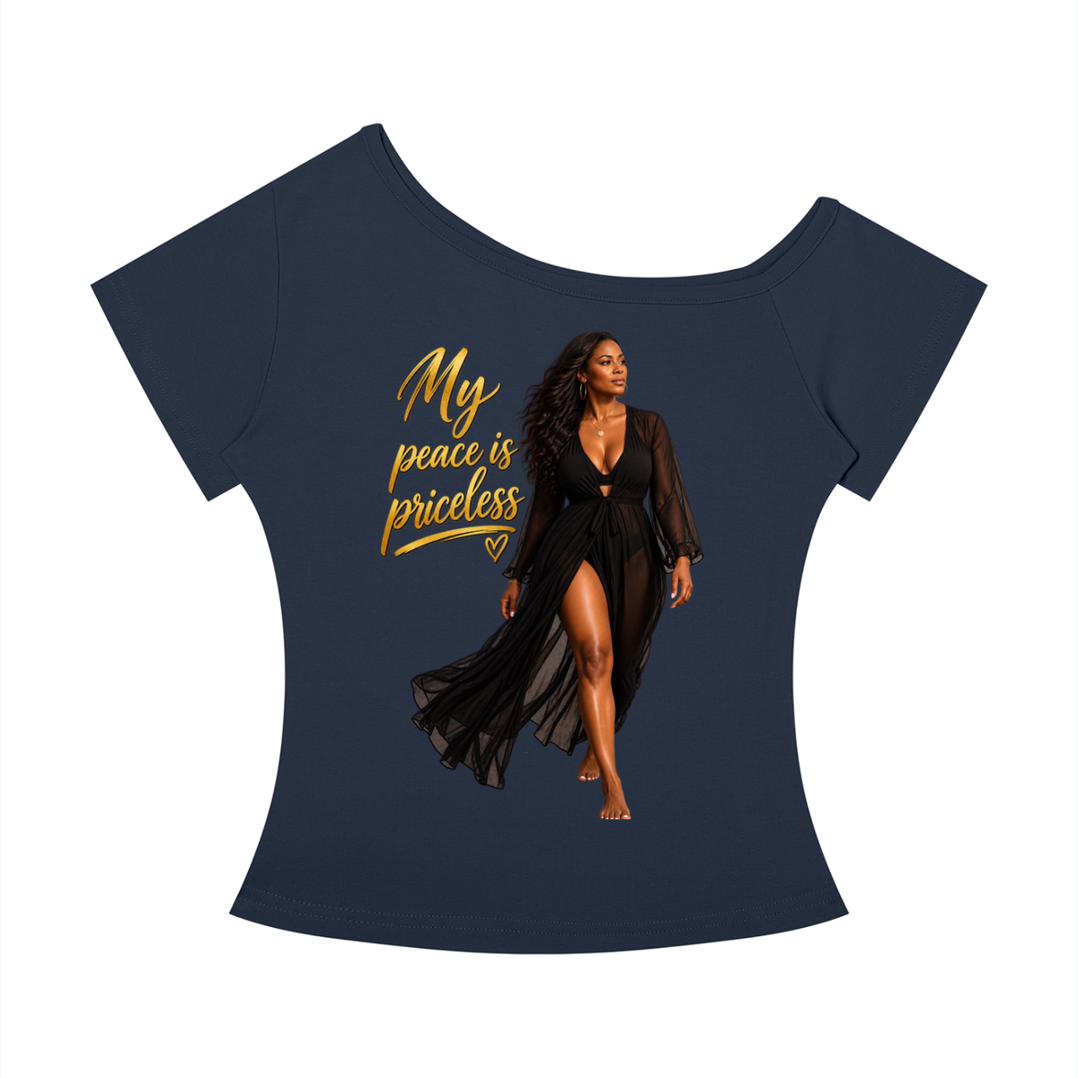 Women’s Off-the-Shoulder T-Shirt