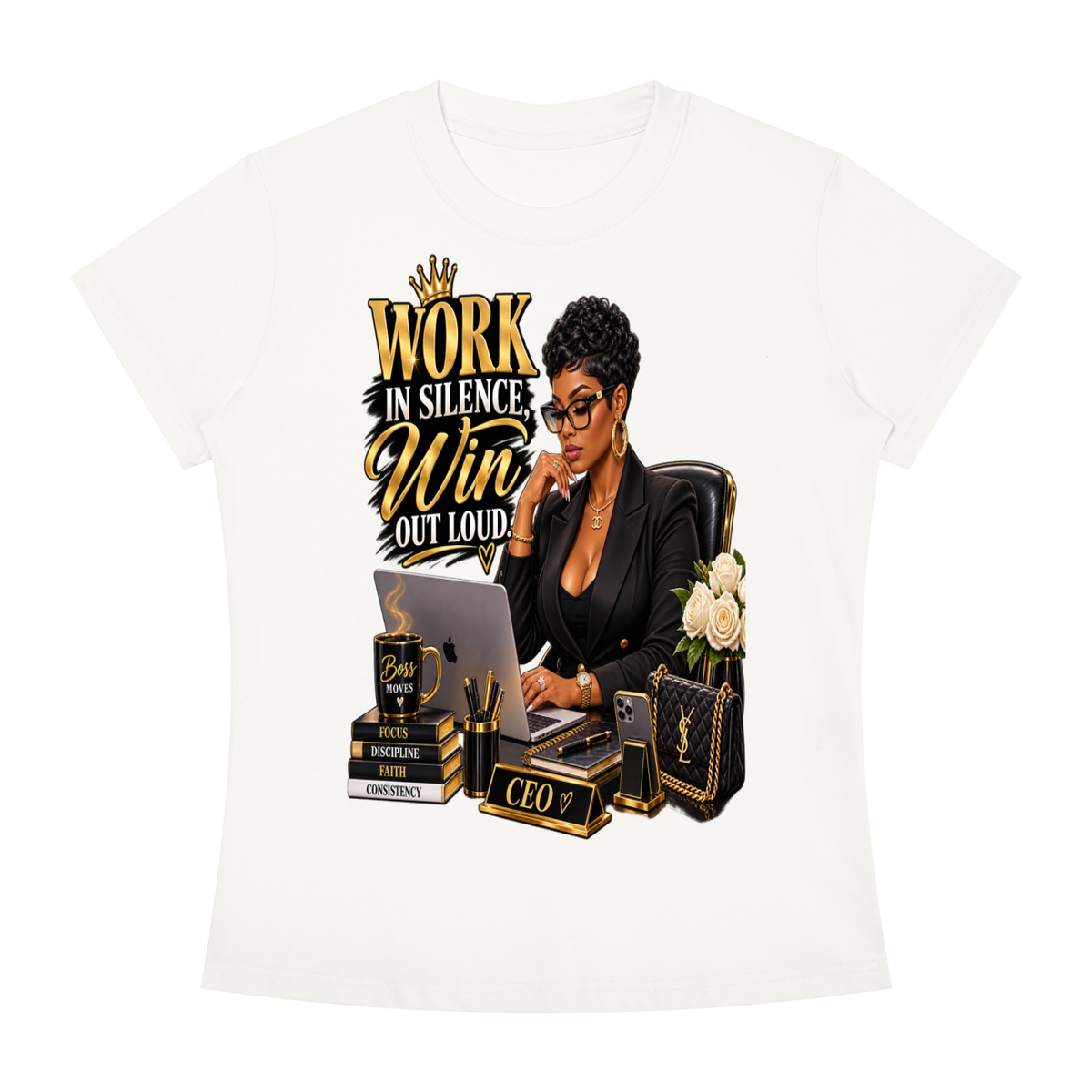 Women's Slim Fit Crewneck T-Shirt