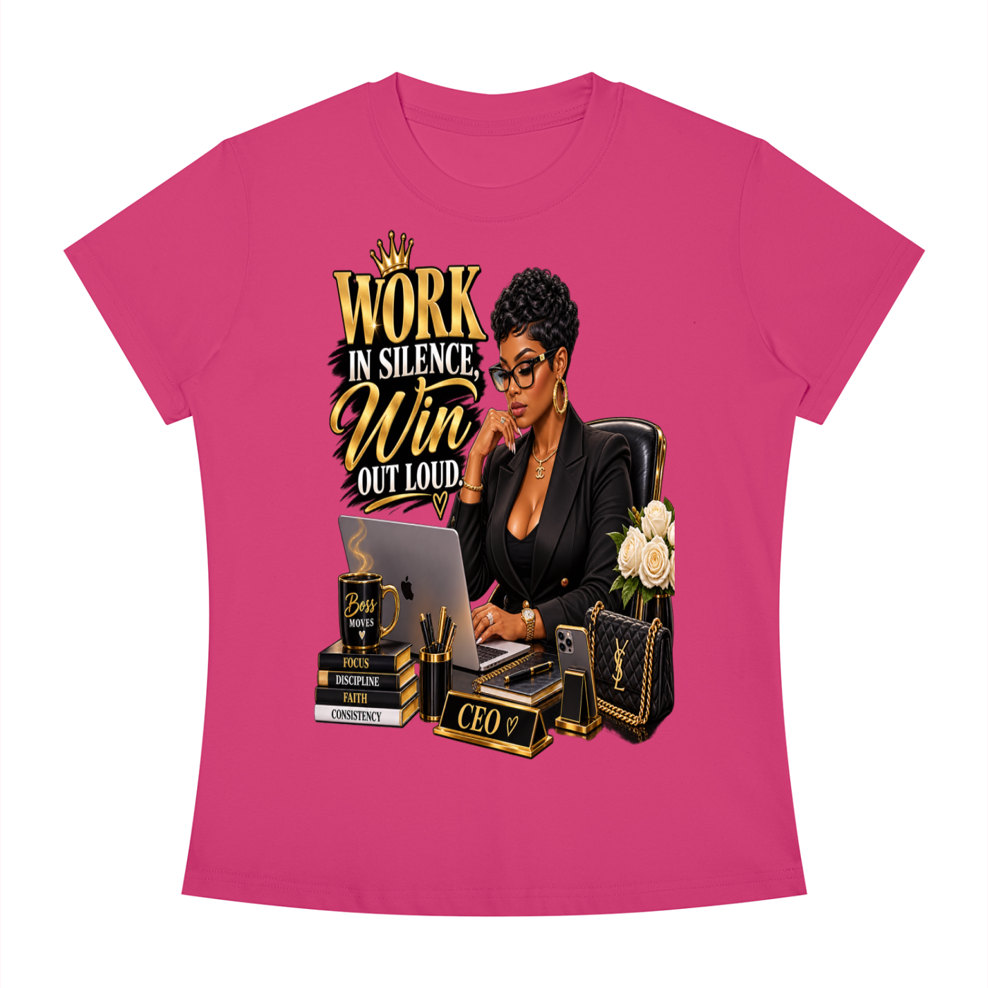 Women's Slim Fit Crewneck T-Shirt