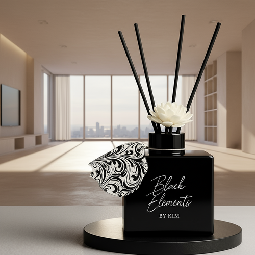 Luxurious Black Ceramic Diffuser