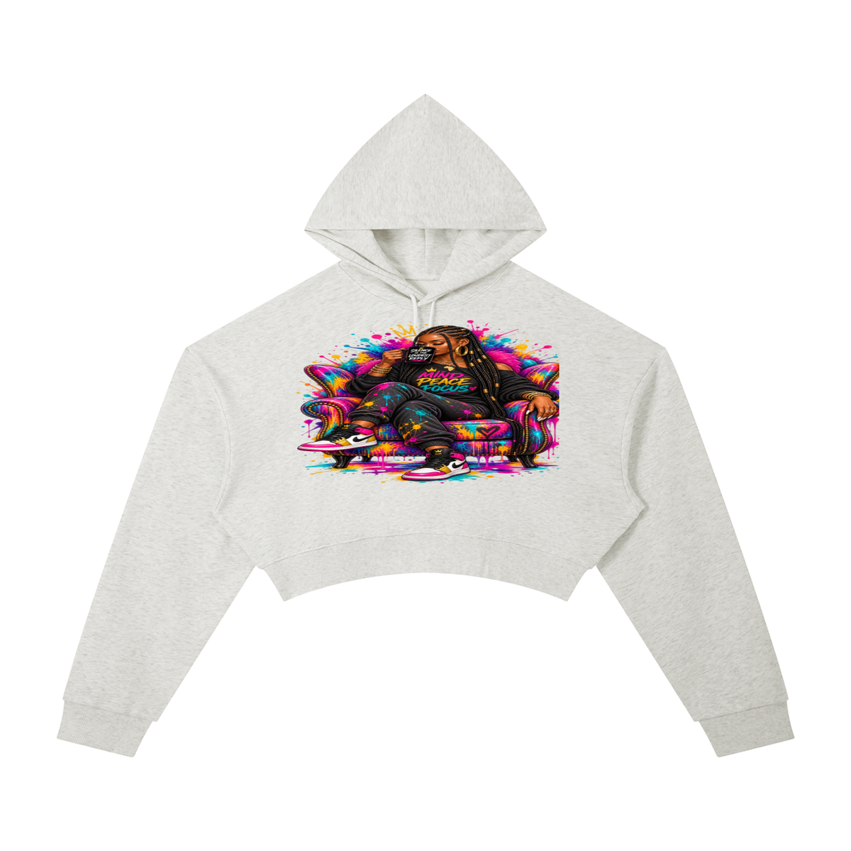 Essential Cropped Hoodie