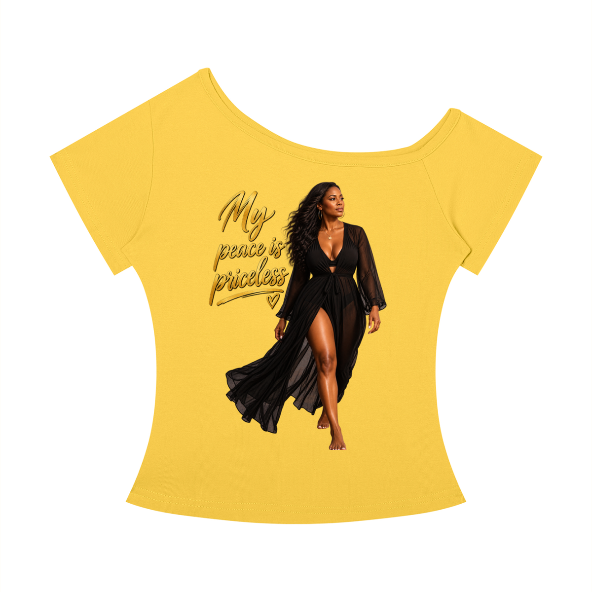 Women’s Off-the-Shoulder T-Shirt